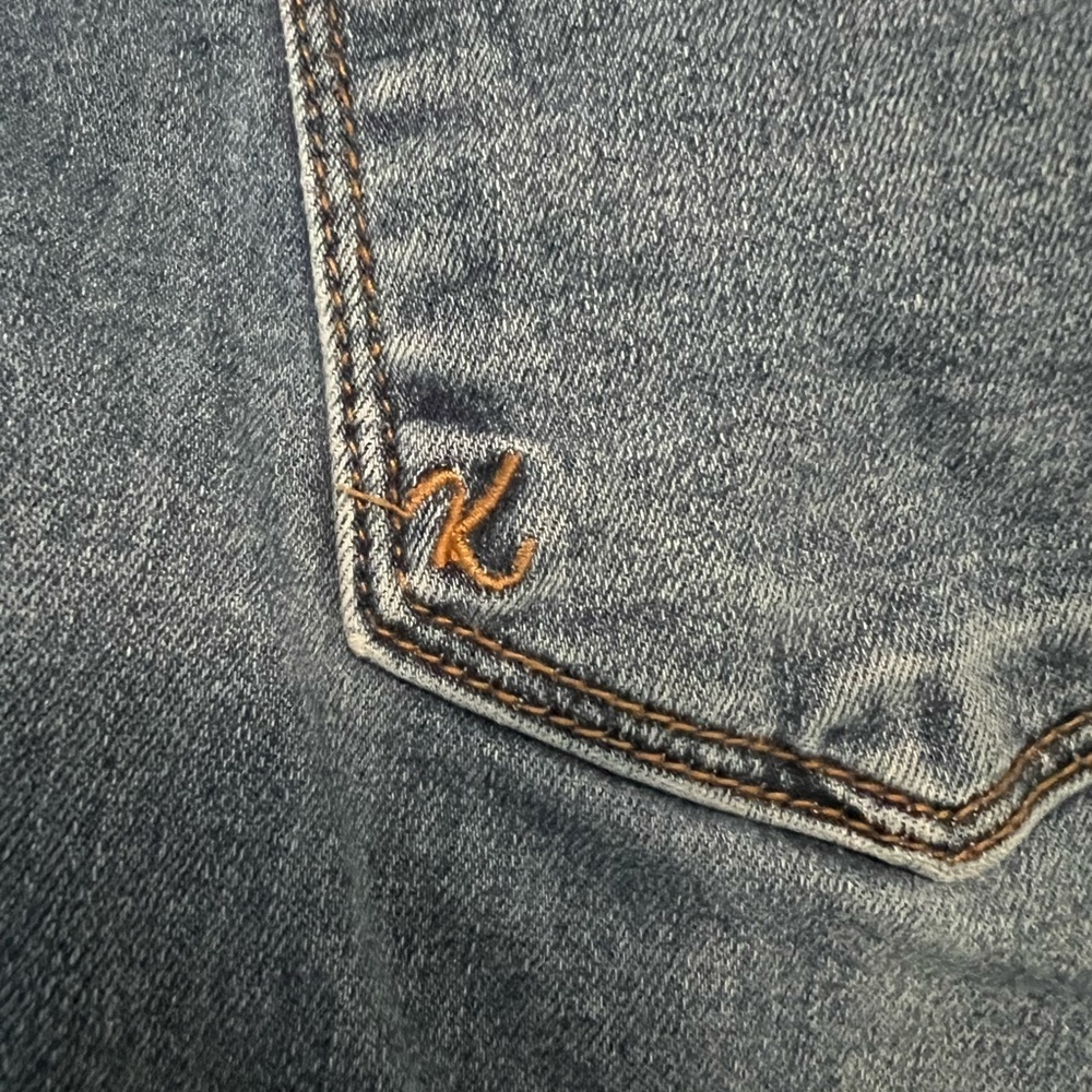 Kut from the Kloth Blue Straight Leg Jeans - Picture 6 of 11